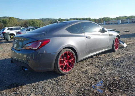 2013 Hyundai Genesis 2.0T R-Spec z USA, uszkodzony, nr VIN KMHHT6KD9DU111721